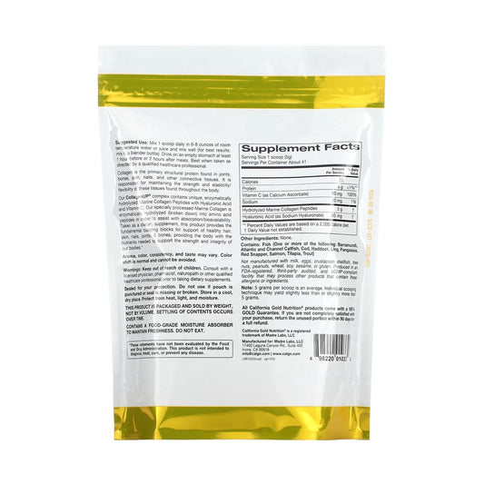 CollagenUP, hydrolysierte Meereskollagenpeptide mit Hyaluronsäure und Vitamin C, geschmacksneutral, 206 g