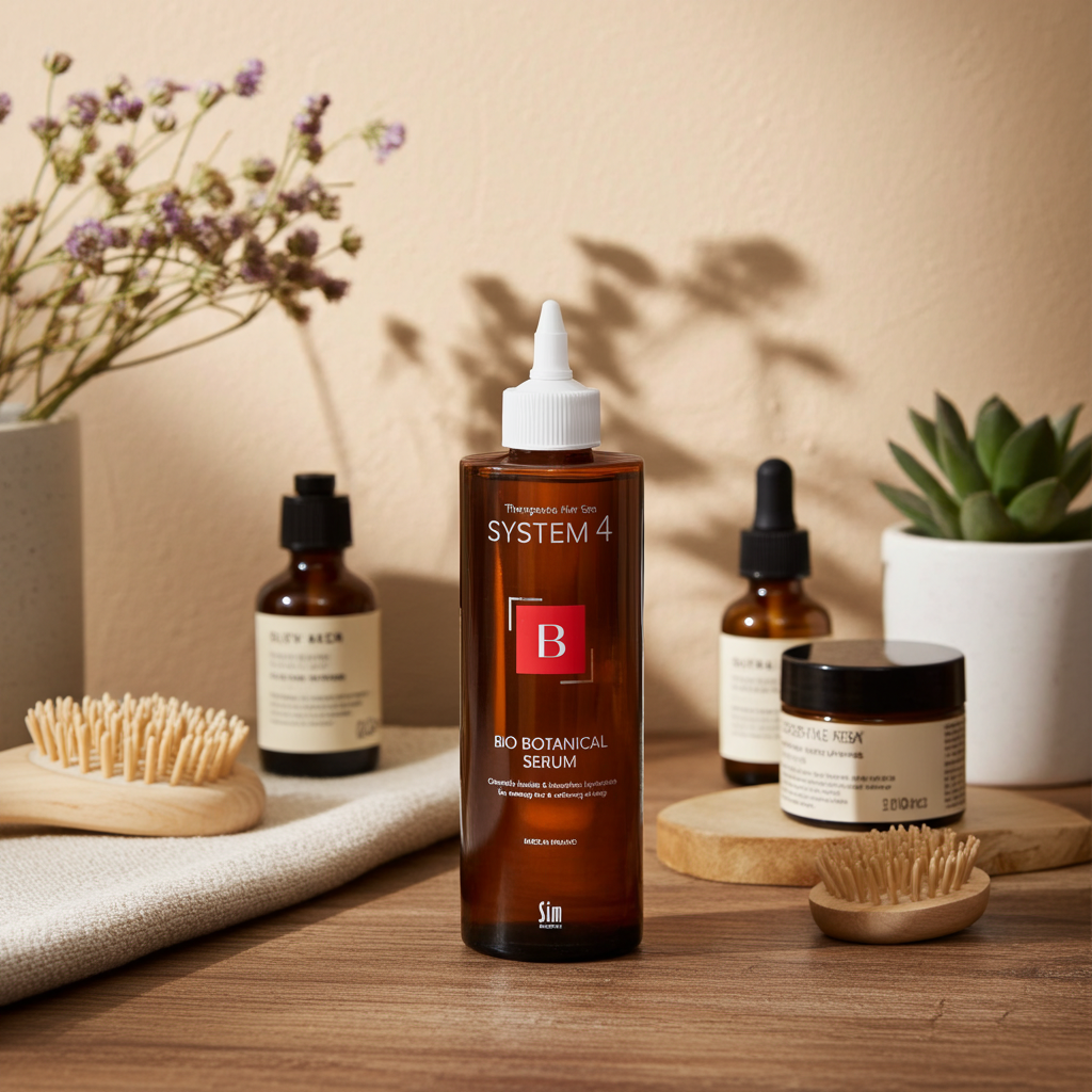 System 4 Bio Botanical Serum 500 ml fĂŒr dĂŒnnes Haar und empfindliche Kopfhaut