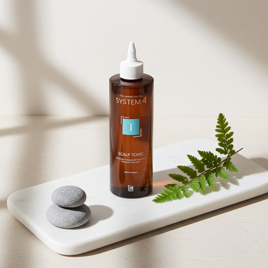 System 4 T Scalp Tonic 500 ml zur Pflege empfindlicher Kopfhaut und Unterstützung des Haarwachstums