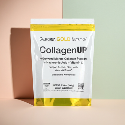 CollagenUP, hydrolysierte Meereskollagenpeptide mit Hyaluronsäure und Vitamin C, geschmacksneutral, 206 g