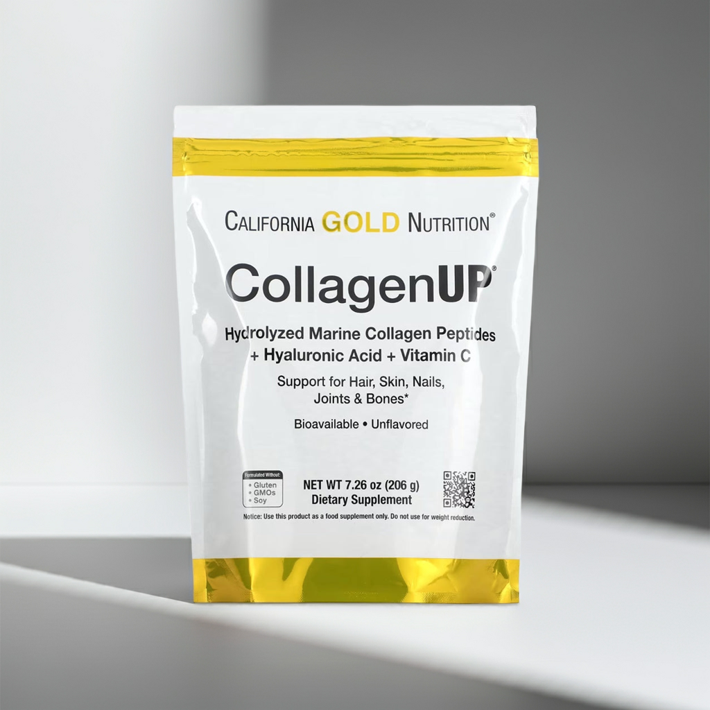 CollagenUP, hydrolysierte Meereskollagenpeptide mit Hyaluronsäure und Vitamin C, geschmacksneutral, 206 g