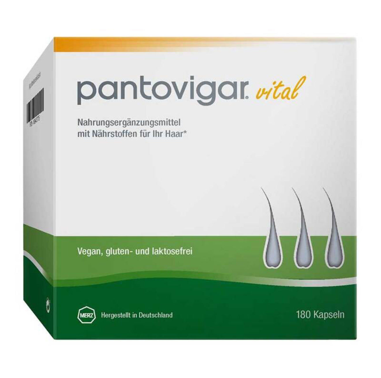 Pantovigar vital Kapseln mit Nährstoffen für Haare, 180 St