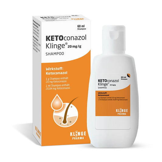 Ketoconazol Klinge 20mg/g 60 ml ist ein topisches Medikament zur Behandlung von Pilzinfektionen auf der Haut. Die 20mg/g Formel gewährleistet eine hohe Wirksamkeit und 60 ml reichen für eine langfristige Anwendung. Verabschieden Sie sich von Pilzerkrankungen und genießen Sie eine gesündere, glattere Haut.