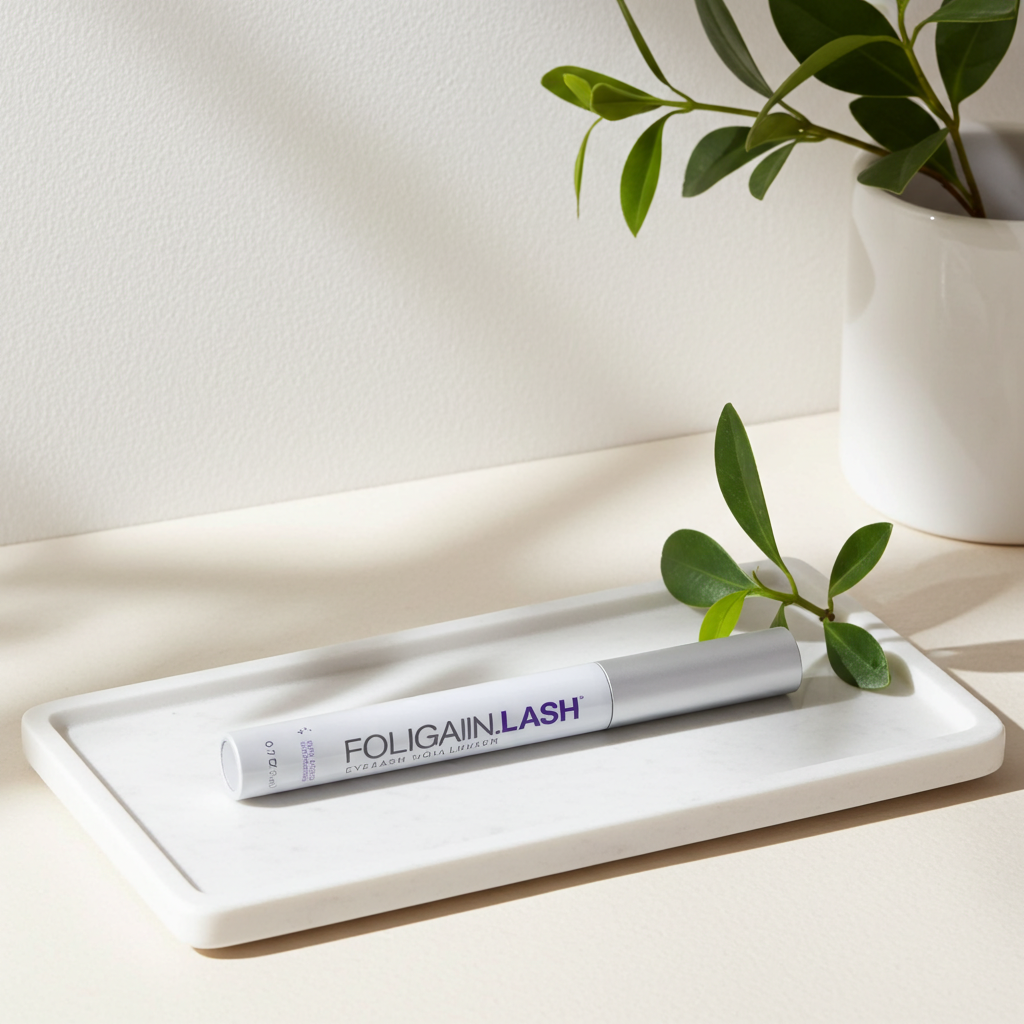 Wimpern-Volumizer von FOLIGAIN zur Pflege und Stärkung der Wimpernstruktur