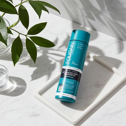 FOLIGAIN Shampoo mit Minoxidil und Trioxidil zur Pflege von Haarstruktur und Kopfhaut