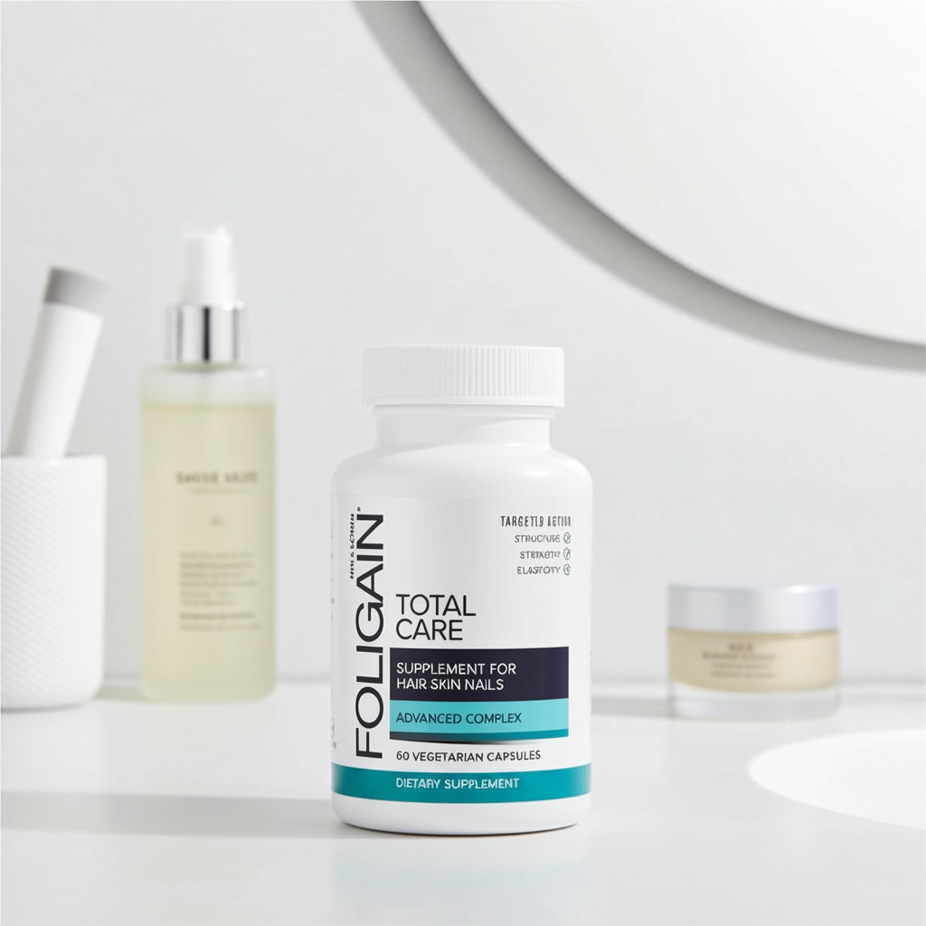 FOLIGAIN TOTAL CARE Nahrungsergänzung zur Förderung von Haarvolumen und Haarstärke