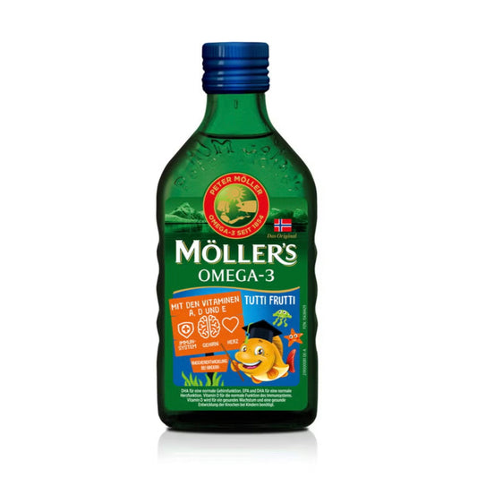 MÖLLER'S Omega-3 Kids Fruchtgeschmack Öl 250 ml