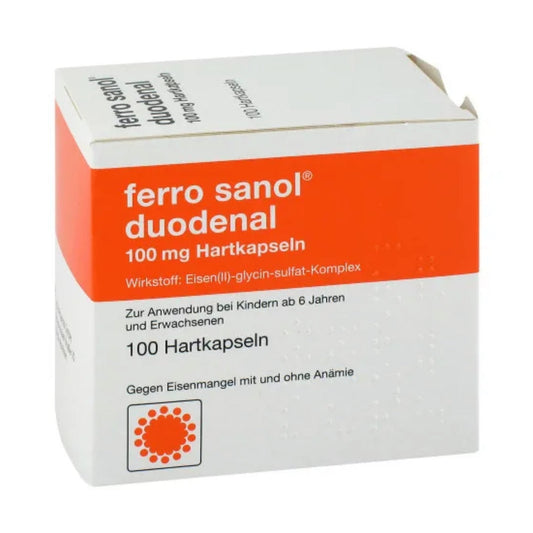 Ferro Sanol duodenal 100 mg magensaftresistente Kapseln 100 St