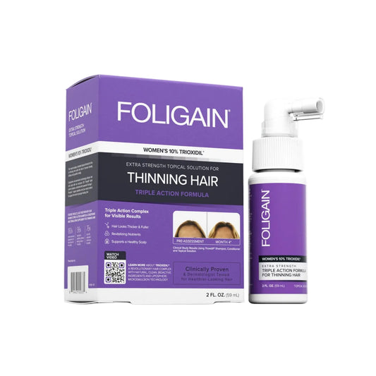 FOLIGAIN Triple Action Intensivformel mit 10 % Trioxidil für Frauen mit dünner werdendem Haar, 59 ml