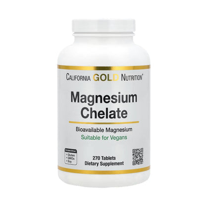 Magnesium Chelate with Calcium, Magnesium-Chelat mit Calcium, 210 mg, 270 Tabletten