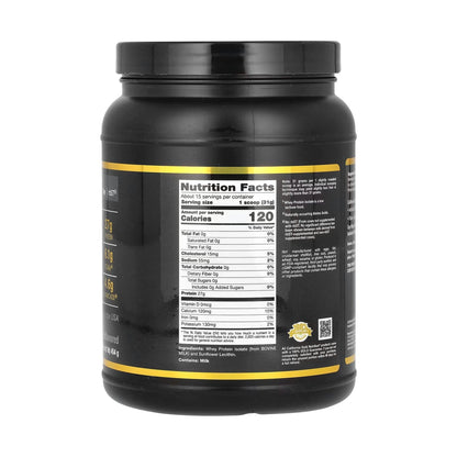 Sport, Molkenproteinisolat, geschmacksneutral, 454 g (1 lb.)