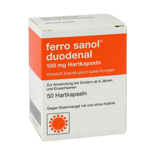 Ferro Sanol duodenal 100 mg magensaftresistente Kapseln 50 St