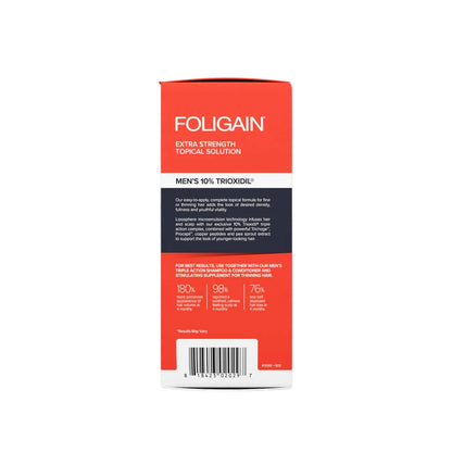 FOLIGAIN Triple Action Intensivformel mit 10 % Trioxidil für Männer mit dünner werdendem Haar, 59 ml