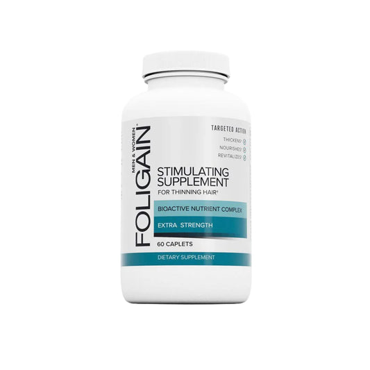 FOLIGAIN Stimulierendes Nahrungsergänzungsmittel für dünner werdendes Haar, 60 Kapseln