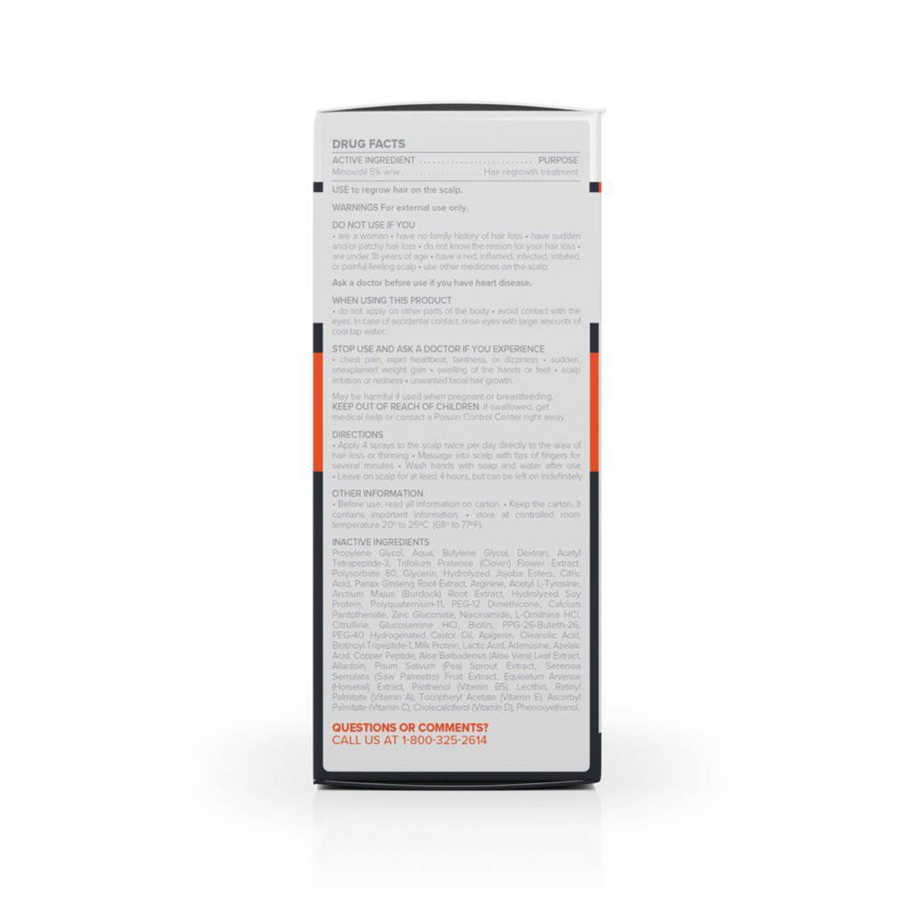 FOLIGAIN Advanced Haarwuchs für Männer Minoxidil 5 % + Trioxidil 5 %, ausreichend für 1 Monat