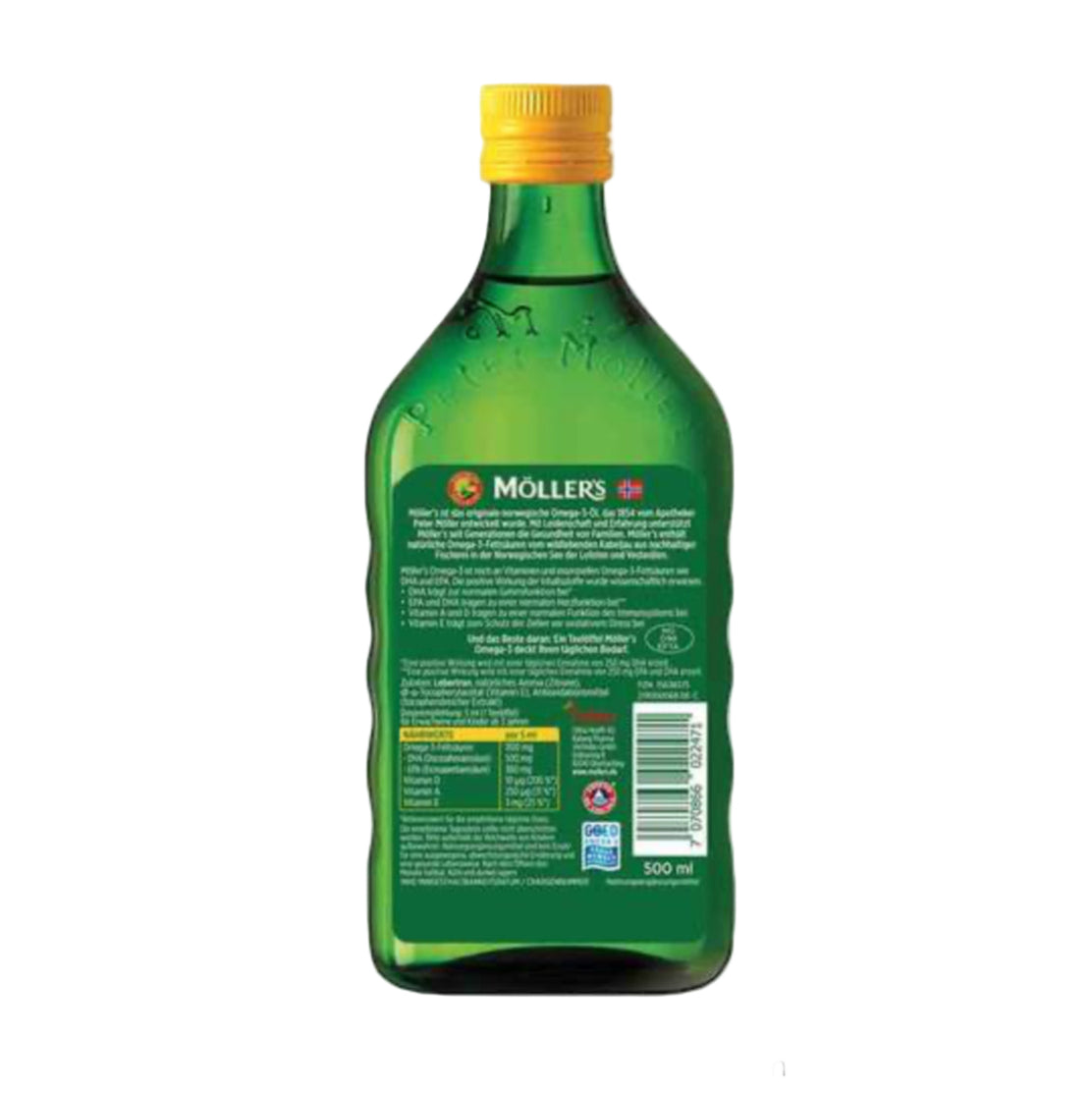 Möller's Tran Omega-3 Zitronen-Geschmack 250 ml