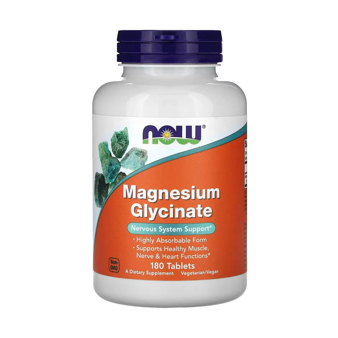 Magnesium Glycinate, Magnesiumglycinat, 200 mg, 180 Tabletten (100 mg pro Tablette)