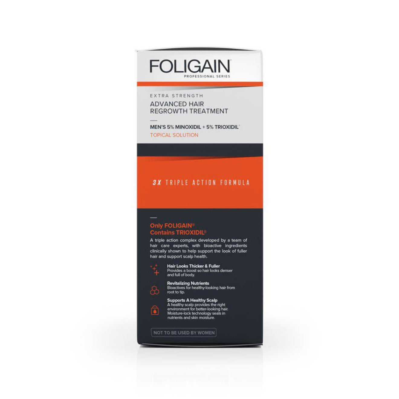 FOLIGAIN Advanced Haarwuchs für Männer Minoxidil 5 % + Trioxidil 5 %, ausreichend für 1 Monat
