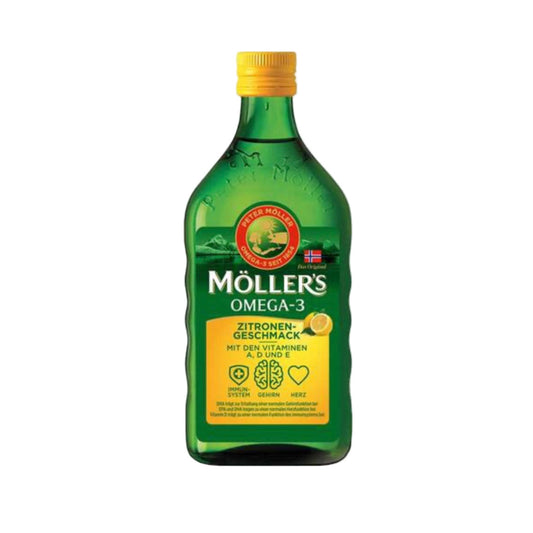 Möller's Tran Omega-3 Zitronen-Geschmack 250 ml