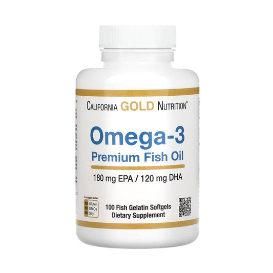 Unser Omega-3 Premium Fischöl liefert 100 Kapseln voller gesunder Omega-3-Fettsäuren, die das Herz-Kreislauf-System stärken und die Gehirnfunktion verbessern können. Mit 1000mg pro Kapsel und einer hohen Reinheit bietet unser Produkt die beste Qualität und höchste Wirksamkeit für eine gesunde Lebensweise.