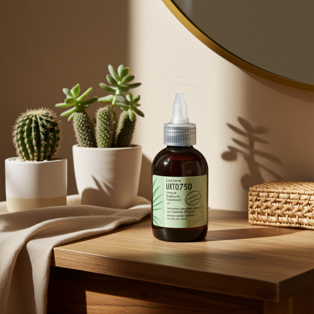URTO 750 Anti Haarausfall Kopfhaut Lotion Einzelprodukt zur Unterstützung von Haarwachstum und Haarfollikel Stärkung