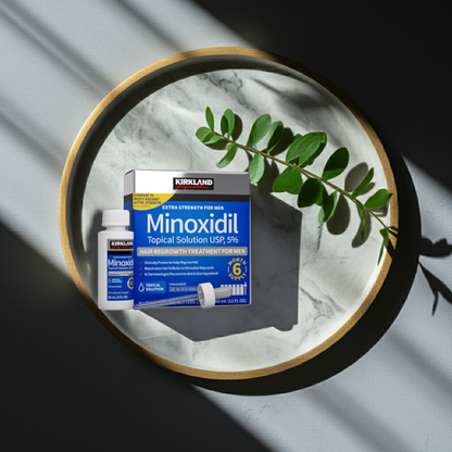 KIRKLAND MINOXIDIL 5% MÄNNER 6 x 60ml Flaschen (6 Monatspackung)