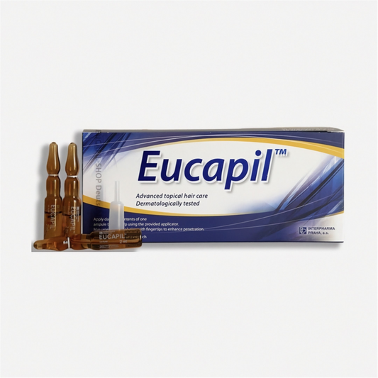 Eucapil Fluridil 2% – Starker DHT-Blocker gegen Haarausfall & aktives Haarwachstum fördern